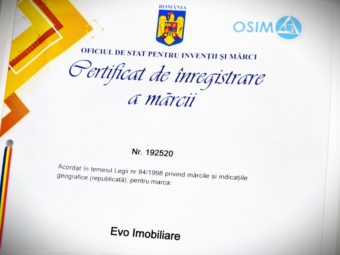 Evo Imobiliare Iasi Serviciile Imobiliare din Iasi, Excelenta si Inovatie Sub Semnul unei Marci Inregistrate